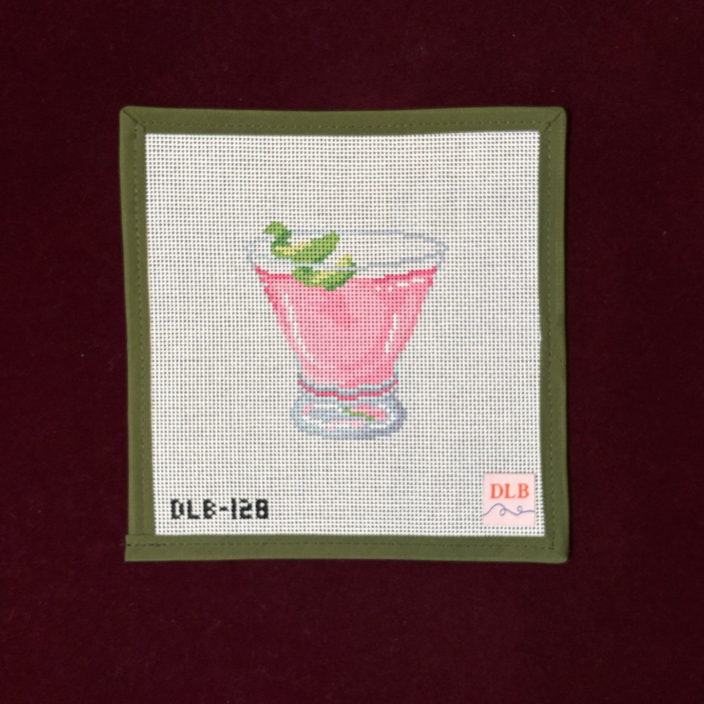 Cosmo-Needlepoint Canvas-Painted Stitch-The Pepper Pot Barrington, IL