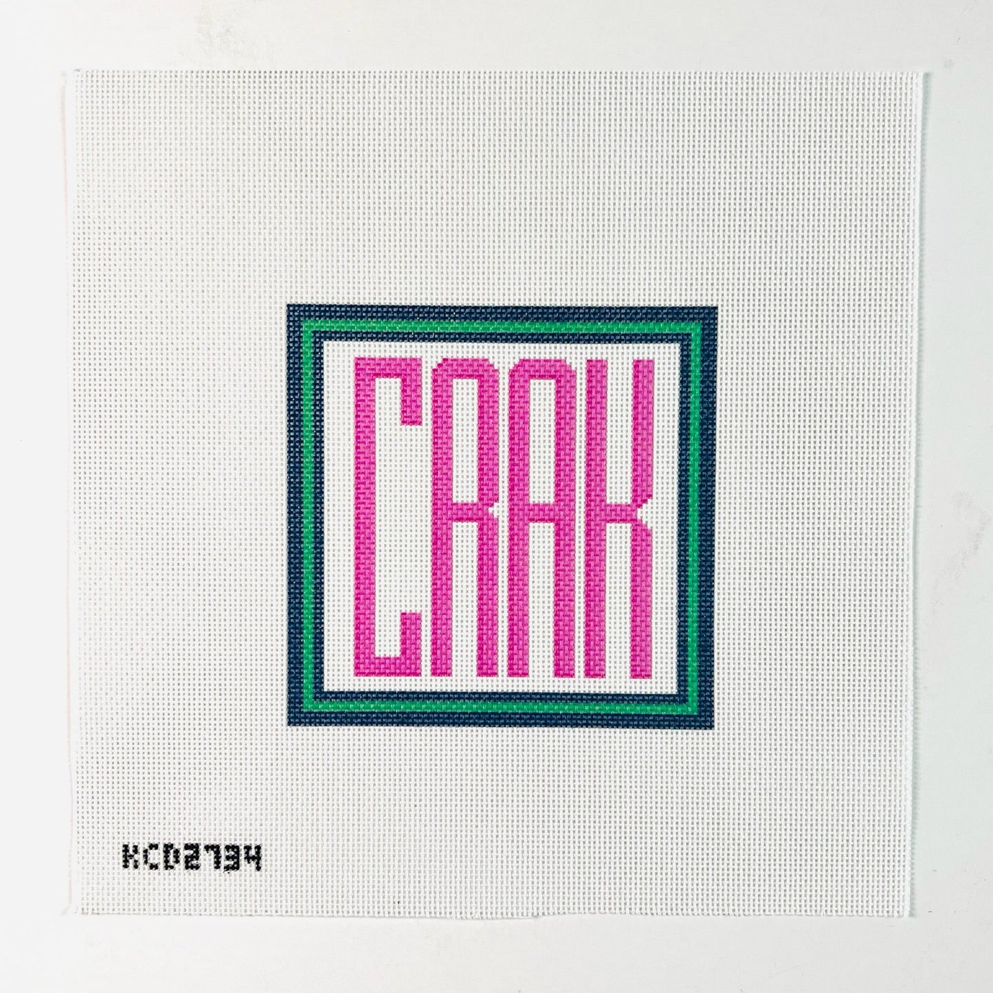 Crak August Trunk Show-Needlepoint Canvas-KCN Designers-The Pepper Pot Barrington, IL