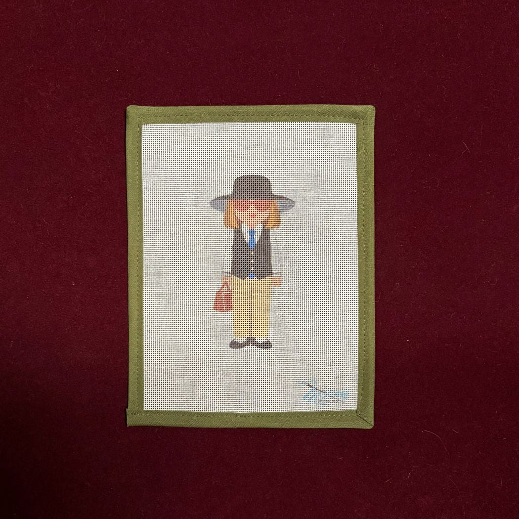 Diane Keaton-Needlepoint Canvas-Moore Stitching-The Pepper Pot Barrington, IL