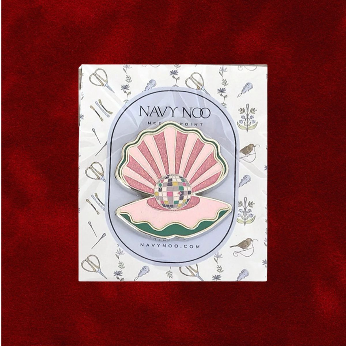 Disco Shell Needle Minder IN STORE ONLY-The Pepper Pot