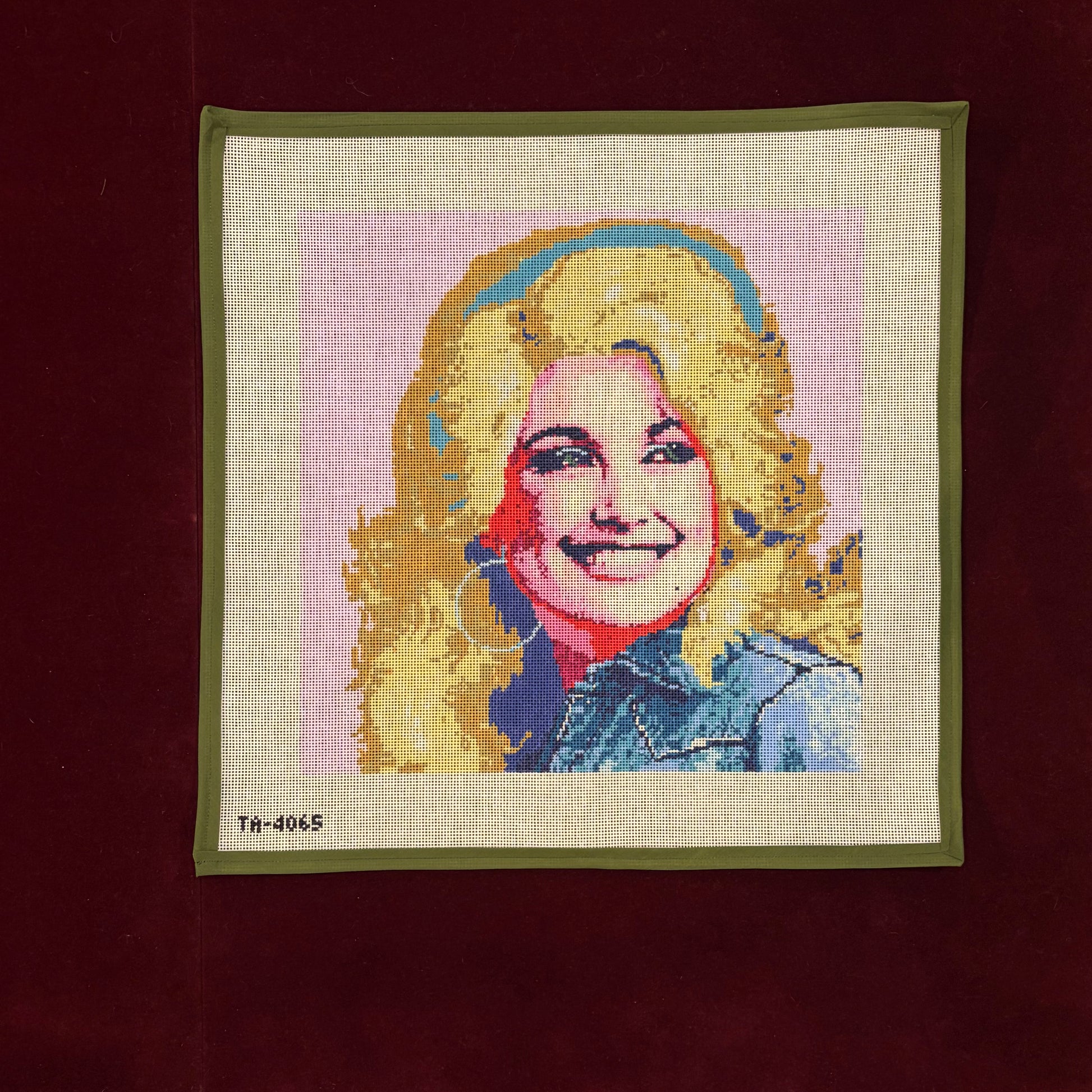 Dolly Parton Smiling-Canvas-Thorn Alexander-The Pepper Pot
