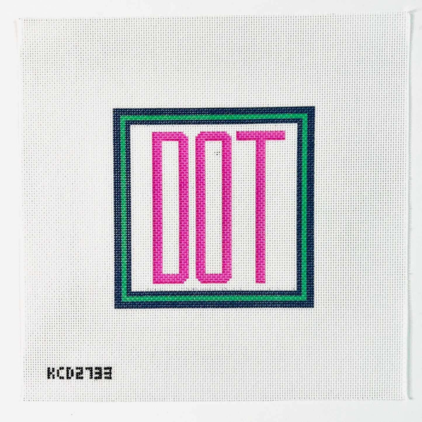 Dot August Trunk Show-Needlepoint Canvas-KCN Designers-The Pepper Pot Barrington, IL