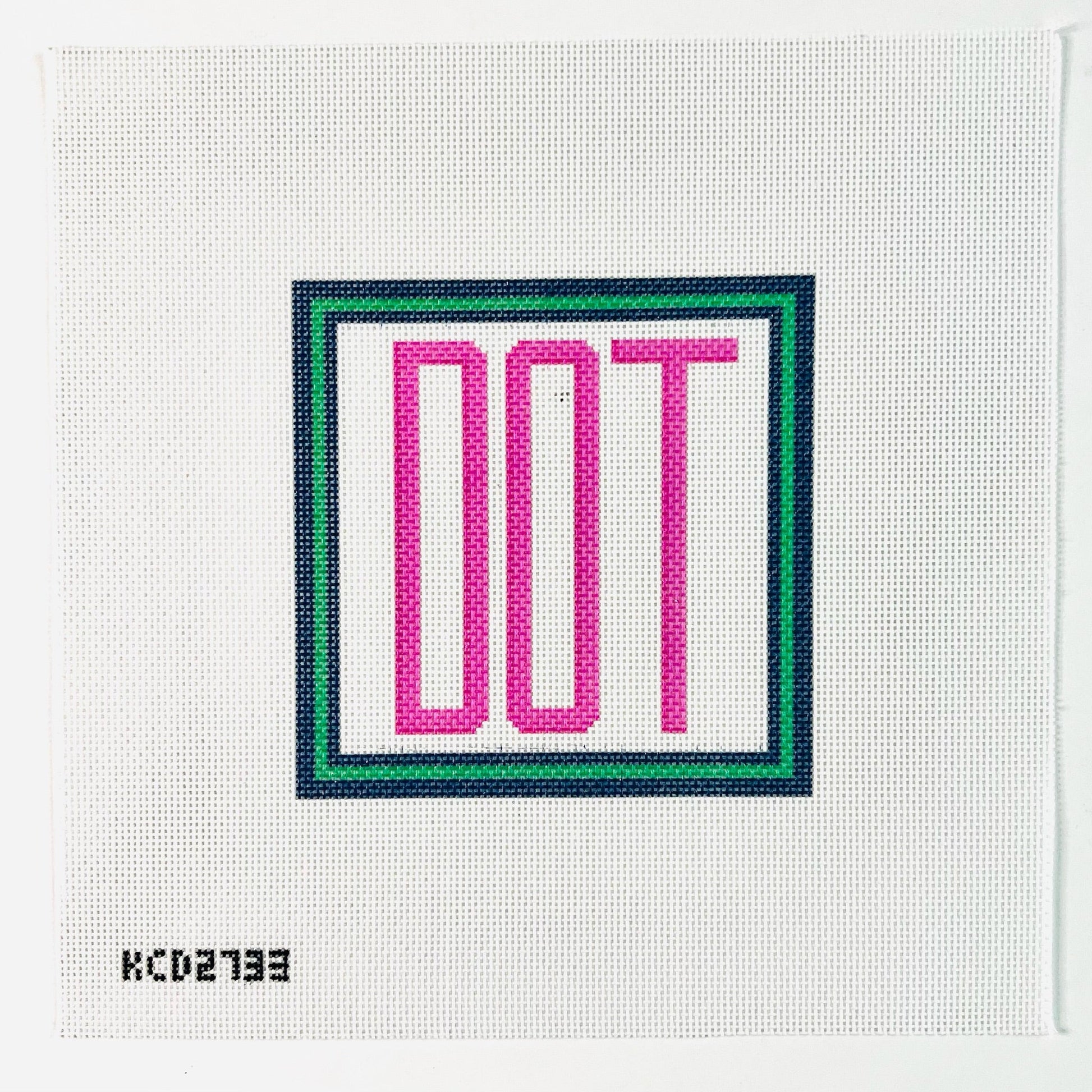 Dot August Trunk Show-Needlepoint Canvas-KCN Designers-The Pepper Pot Barrington, IL