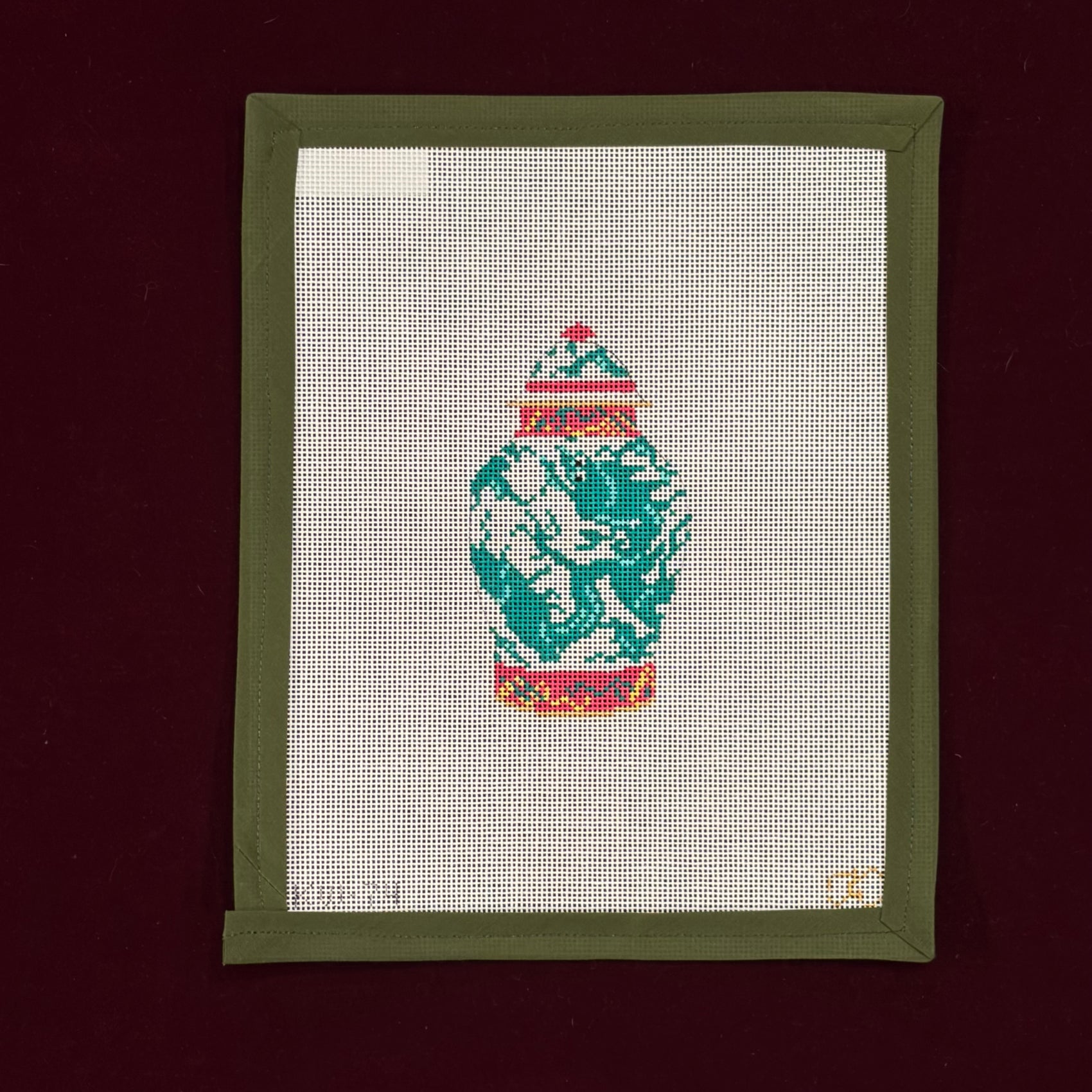 Dragon Ginger Jar-Canvas-Kate Woodward-The Pepper Pot