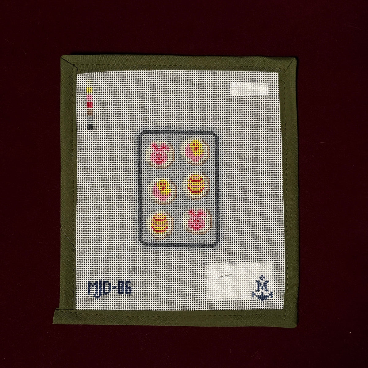 Easter Slice and Bake Cookies-Needlepoint Canvas-Morgan Julia Designs-The Pepper Pot Barrington, IL