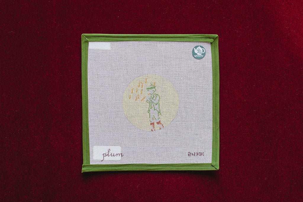 Eleven Pipers Piping, 12 Days of Christmas Collection-Canvas-Plum Stitchery-The Pepper Pot