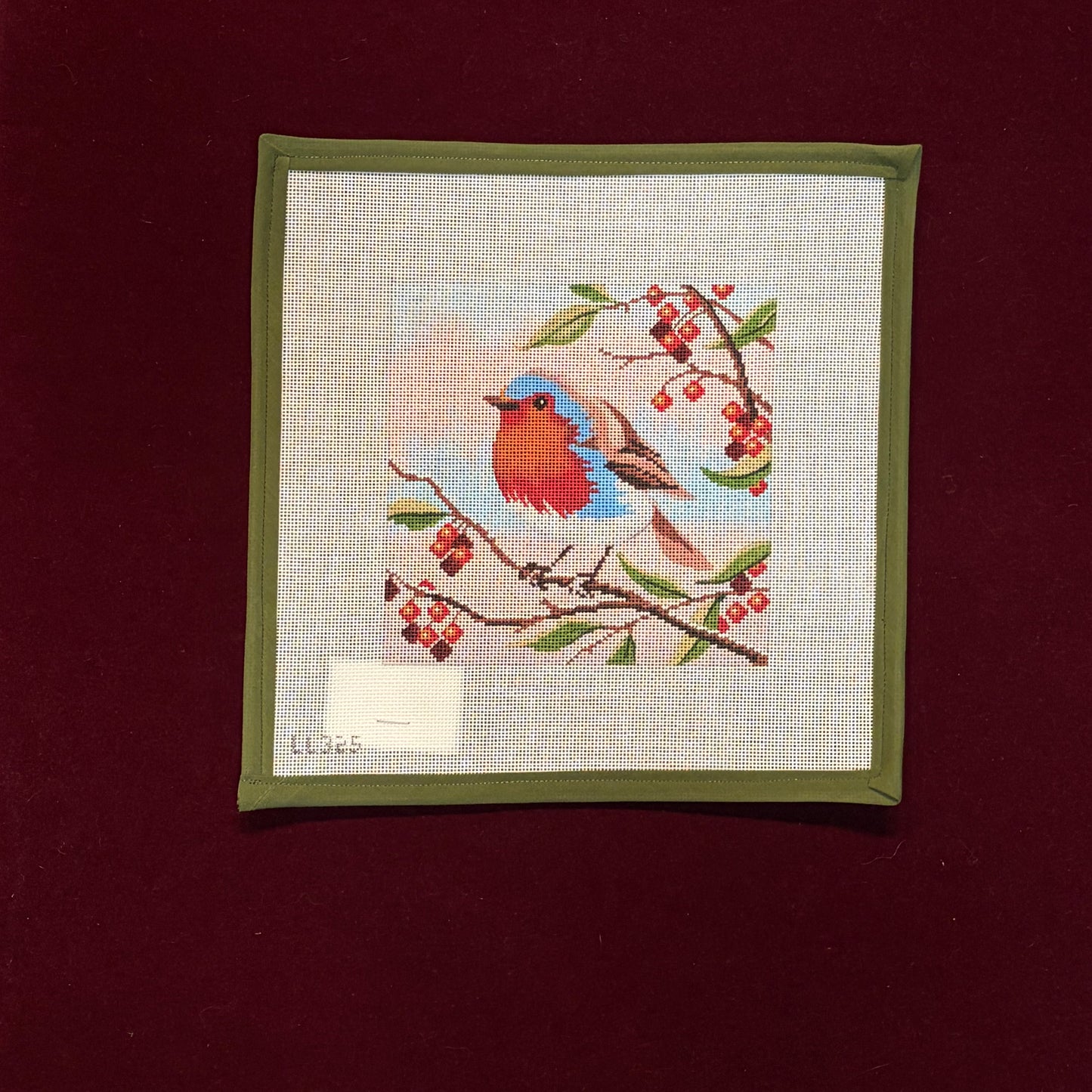 English Robin-Canvas-Labors of Love-The Pepper Pot