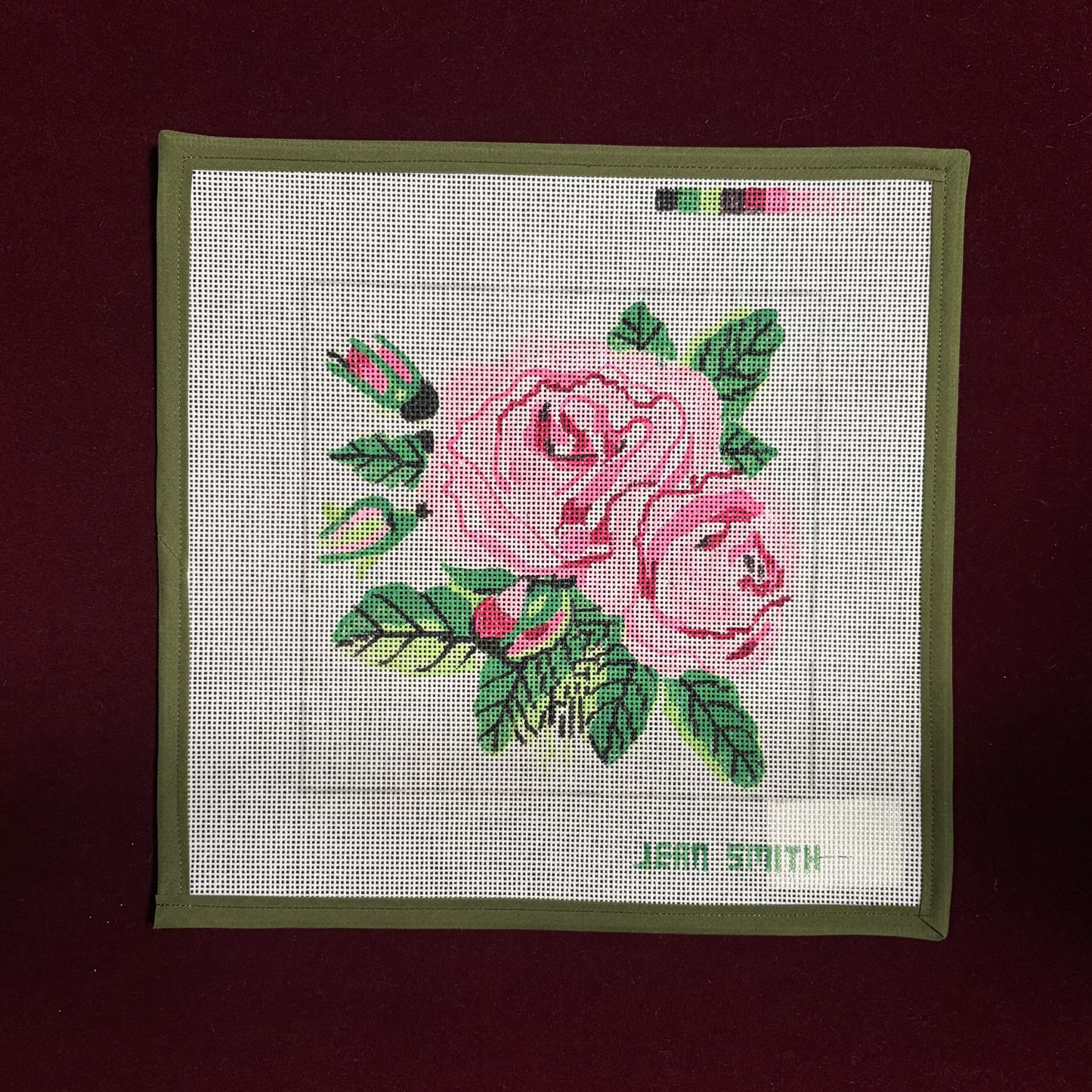English Roses-Canvas-Jean Smith-The Pepper Pot
