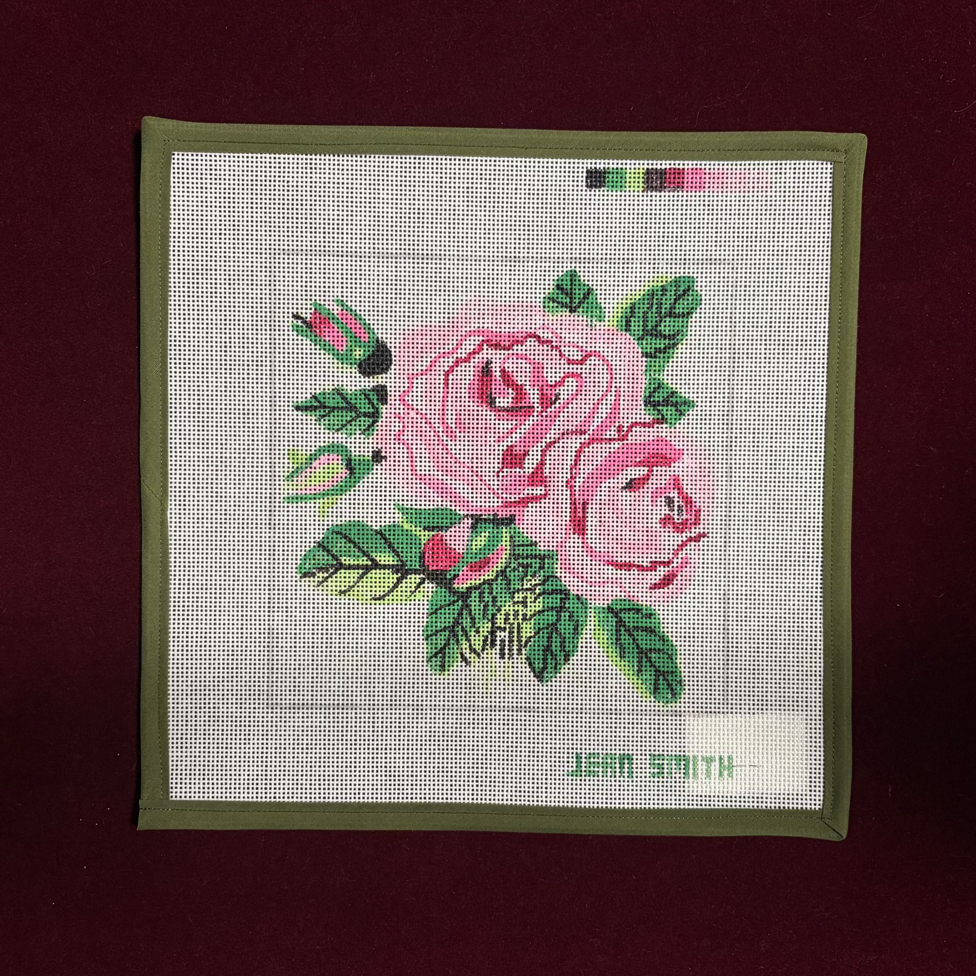 English Roses-Canvas-Jean Smith-The Pepper Pot