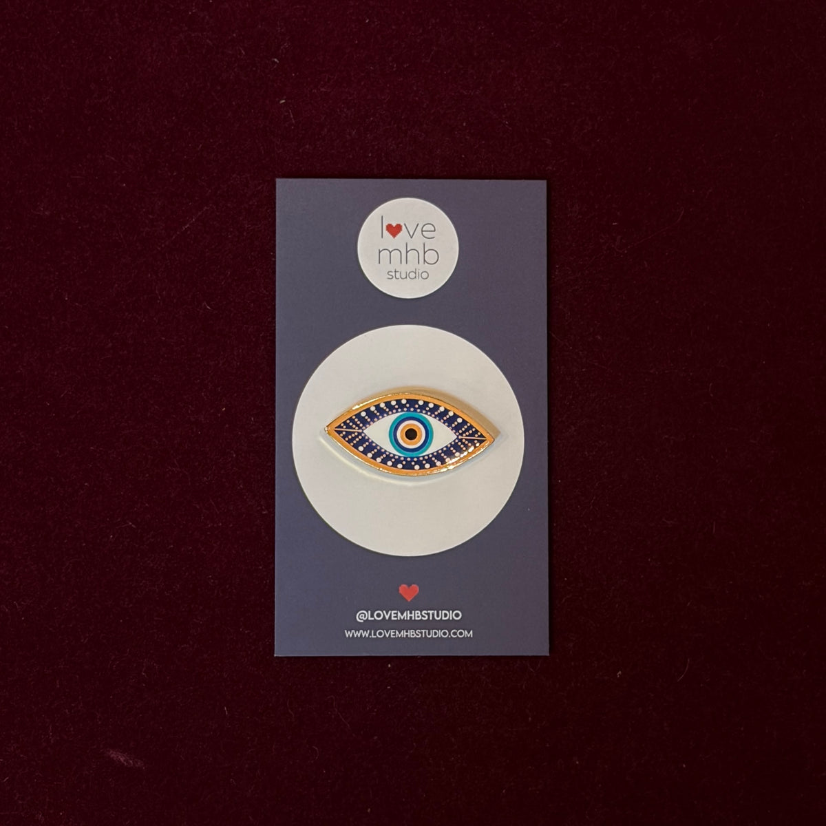 Evil Eye Needle Minder-Needle Minder-Love MHB-The Pepper Pot