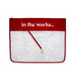 Extra Large In The Works Project Bag-Bags-What's The Stitch-S826 Burgundy-The Pepper Pot