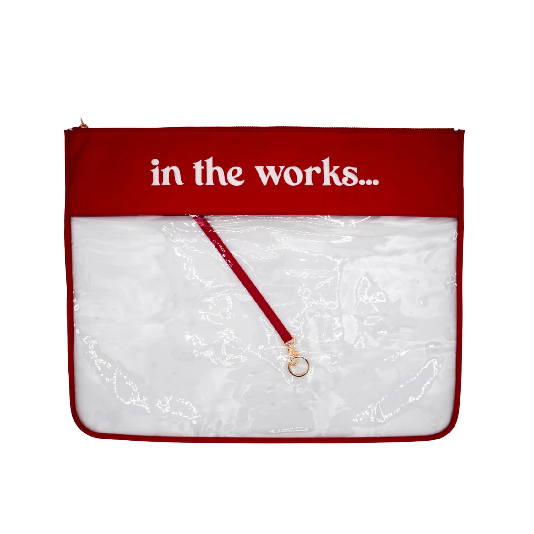 Extra Large In The Works Project Bag-Bags-What's The Stitch-S826 Burgundy-The Pepper Pot