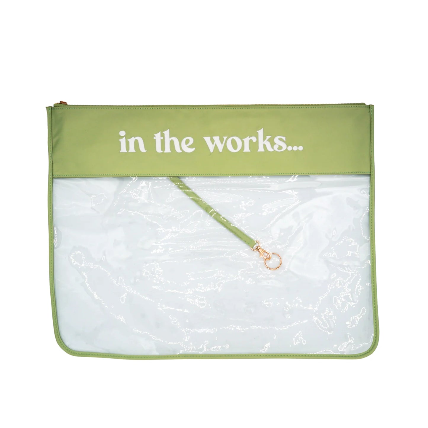 Extra Large In The Works Project Bag-Bags-What's The Stitch-Sage-The Pepper Pot