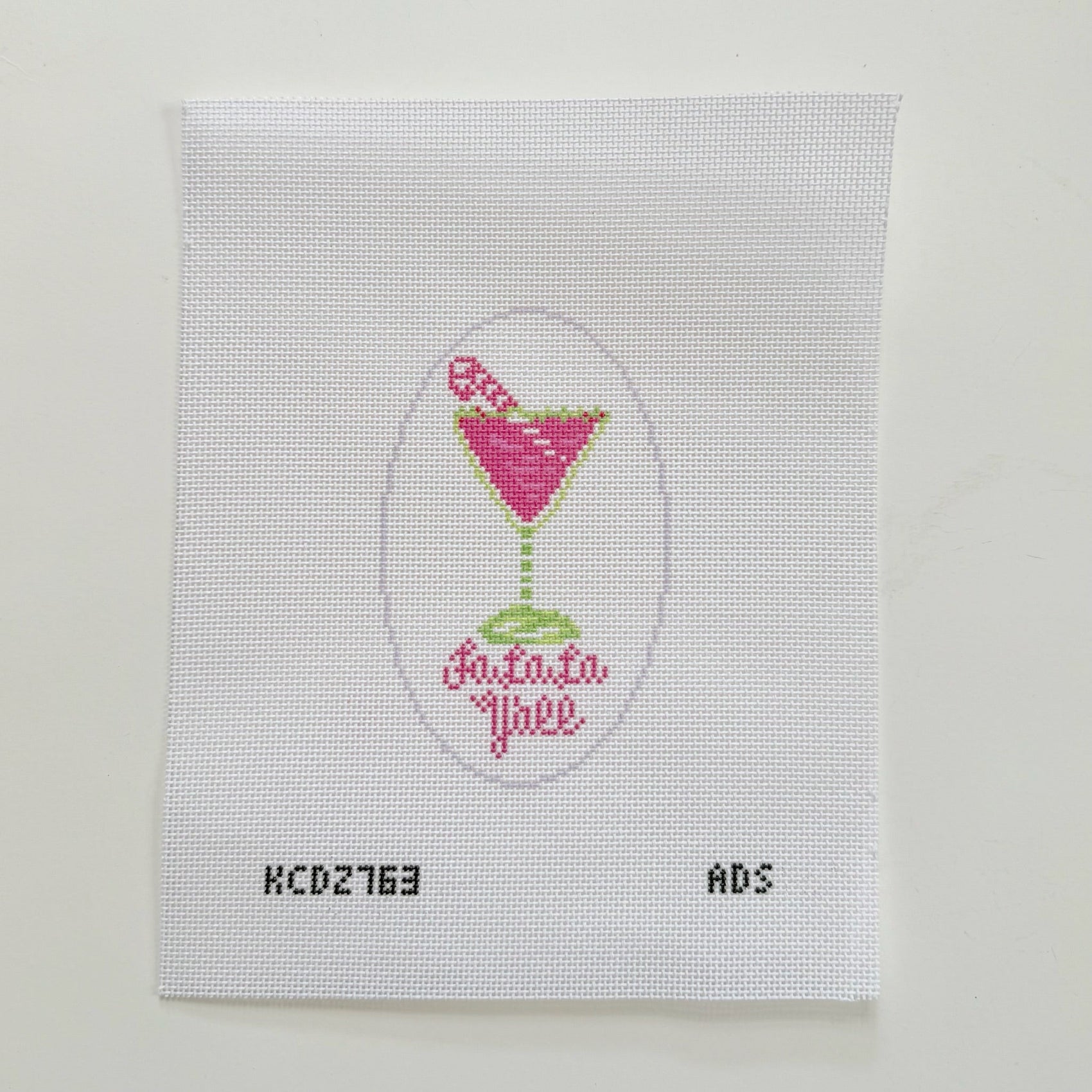 Fa La La Y'all August Trunk Show-Needlepoint Canvas-KCN Designers-The Pepper Pot Barrington, IL