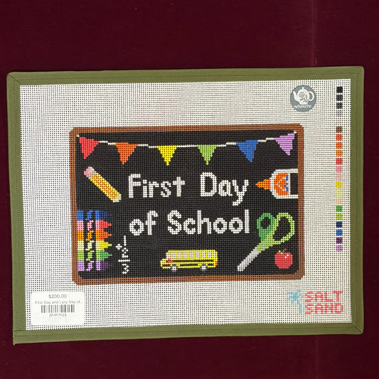 First Day and Last Day of School (Two Canvases)-Canvas-Salt + Sand Designs-The Pepper Pot