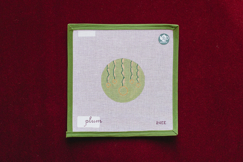 Five Golden Rings, 12 Days of Christmas Collection-Canvas-Plum Stitchery-The Pepper Pot