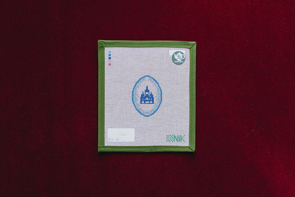 Fleur Sacre- Couer-Canvas-NIK Stitch-The Pepper Pot