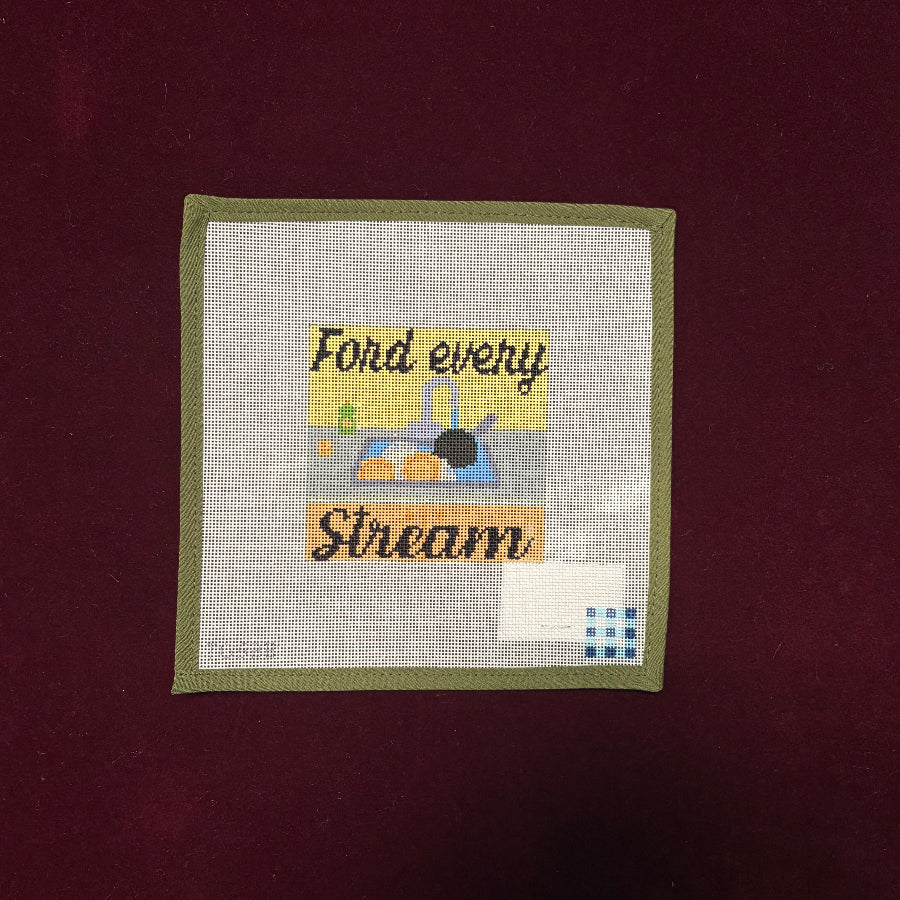 Ford Every Stream-Canvas-The Gingham Stitchery-The Pepper Pot