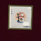 Four Seasons 3" Rounds-Canvas-Fire & Iris Designs-Winter-The Pepper Pot