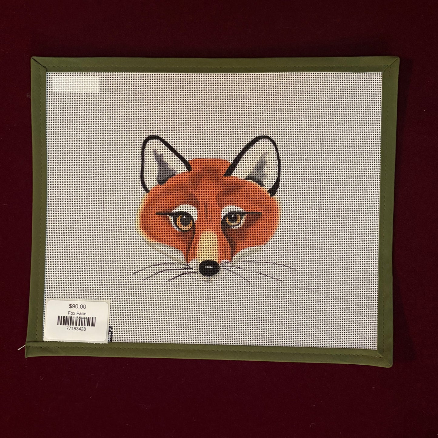 Fox Face-Canvas-Susan Roberts-The Pepper Pot