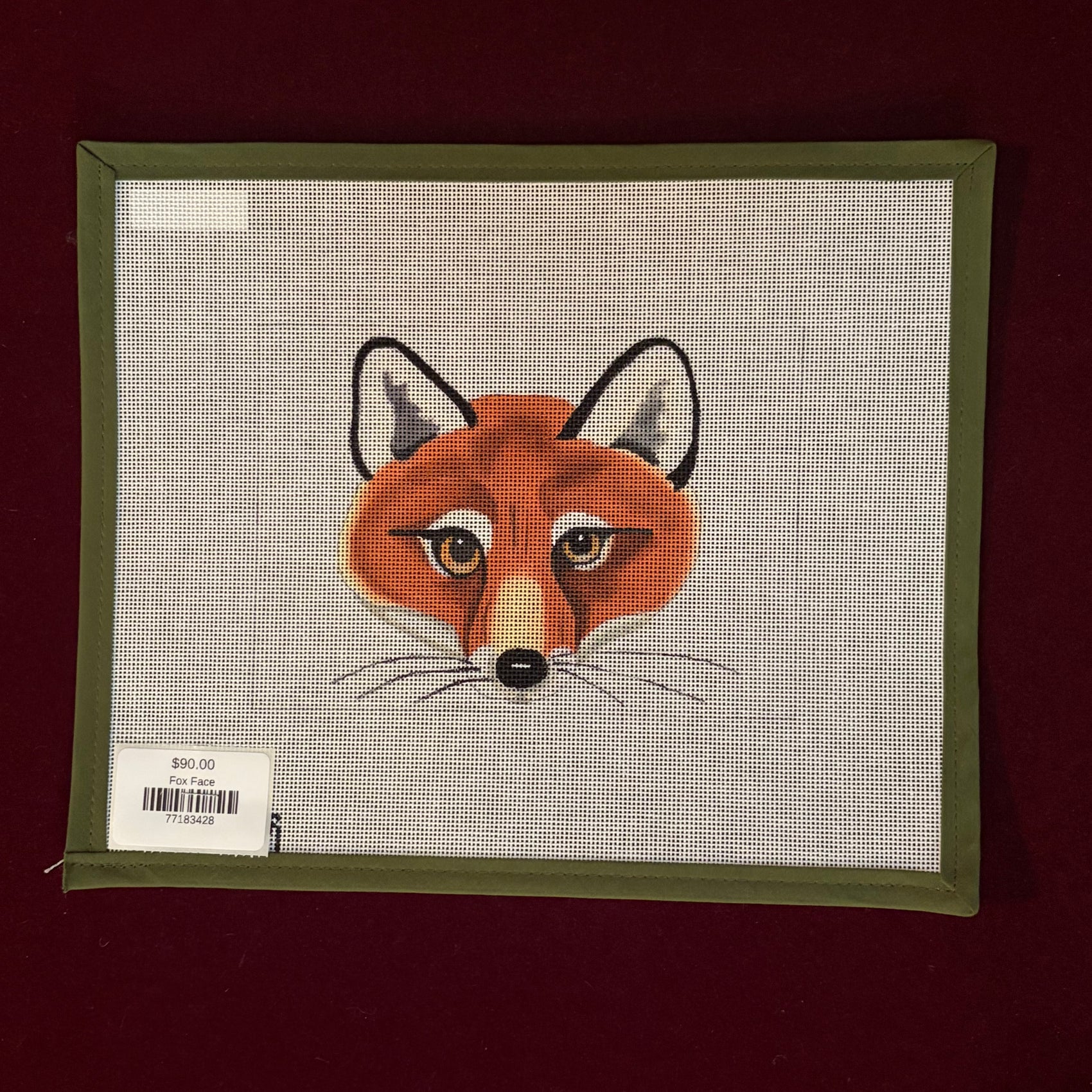 Fox Face-Canvas-Susan Roberts-The Pepper Pot