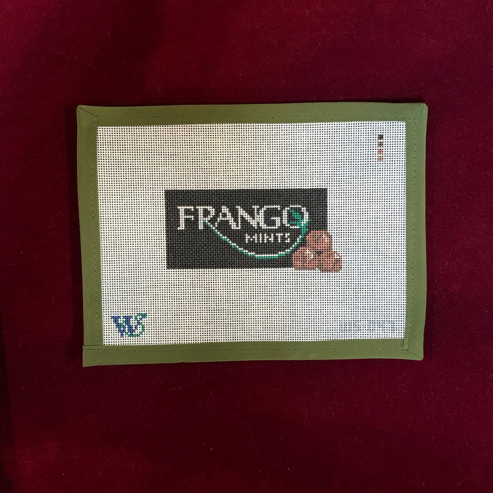 Frango Mints-Needlepoint Canvas-Wipstitch-The Pepper Pot Barrington, IL