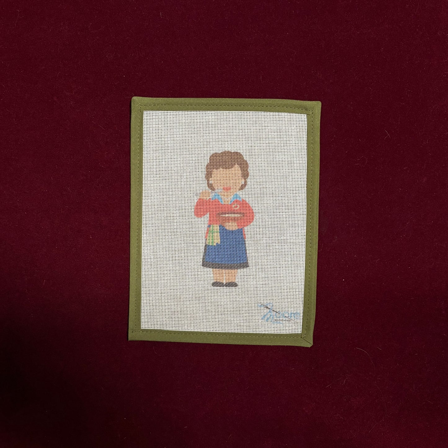 French Master-Canvas-Moore Stitching-The Pepper Pot