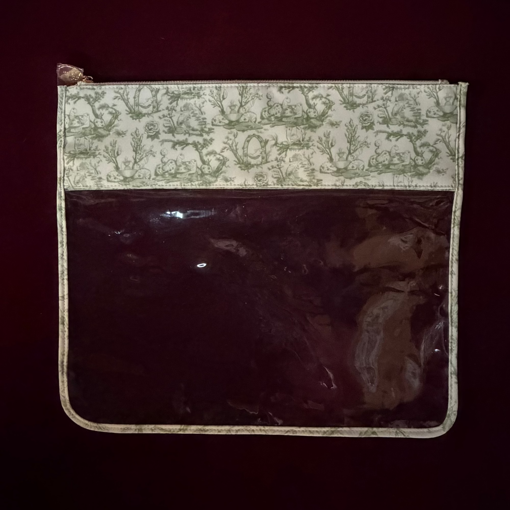 Frog Toile Print - The Pepper Pot Project Bag-Bags-The Pepper Pot-The Pepper Pot