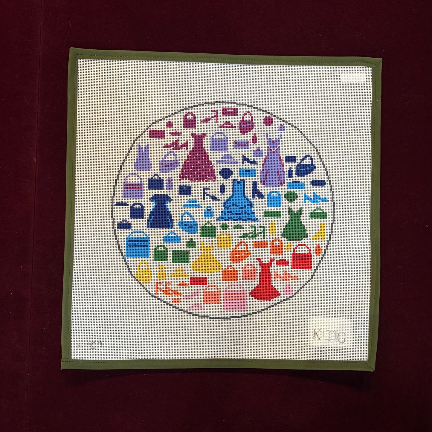 Gallerie-Canvas-KTG Needlepoint-The Pepper Pot
