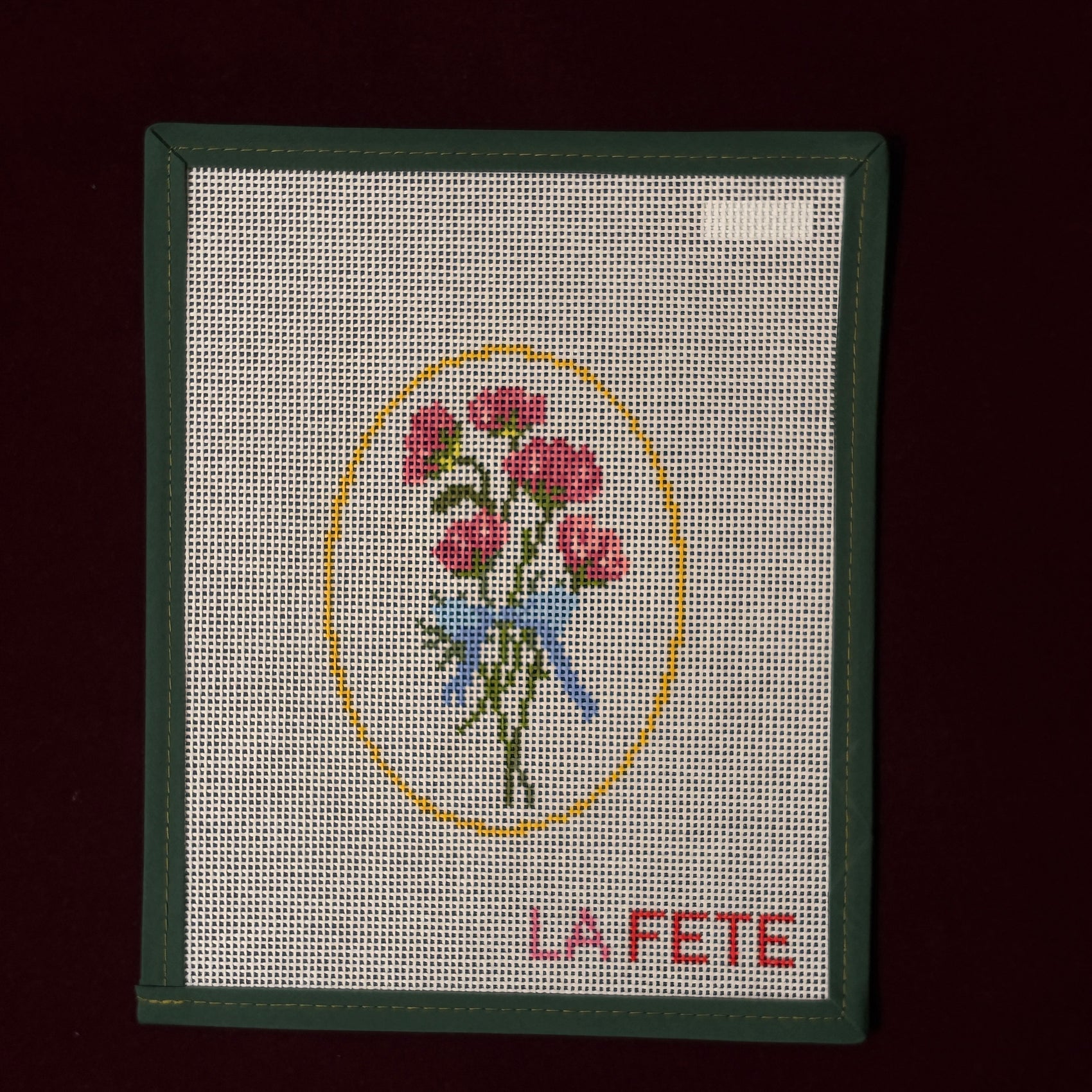 Geraniums-Canvas-La Fete-The Pepper Pot