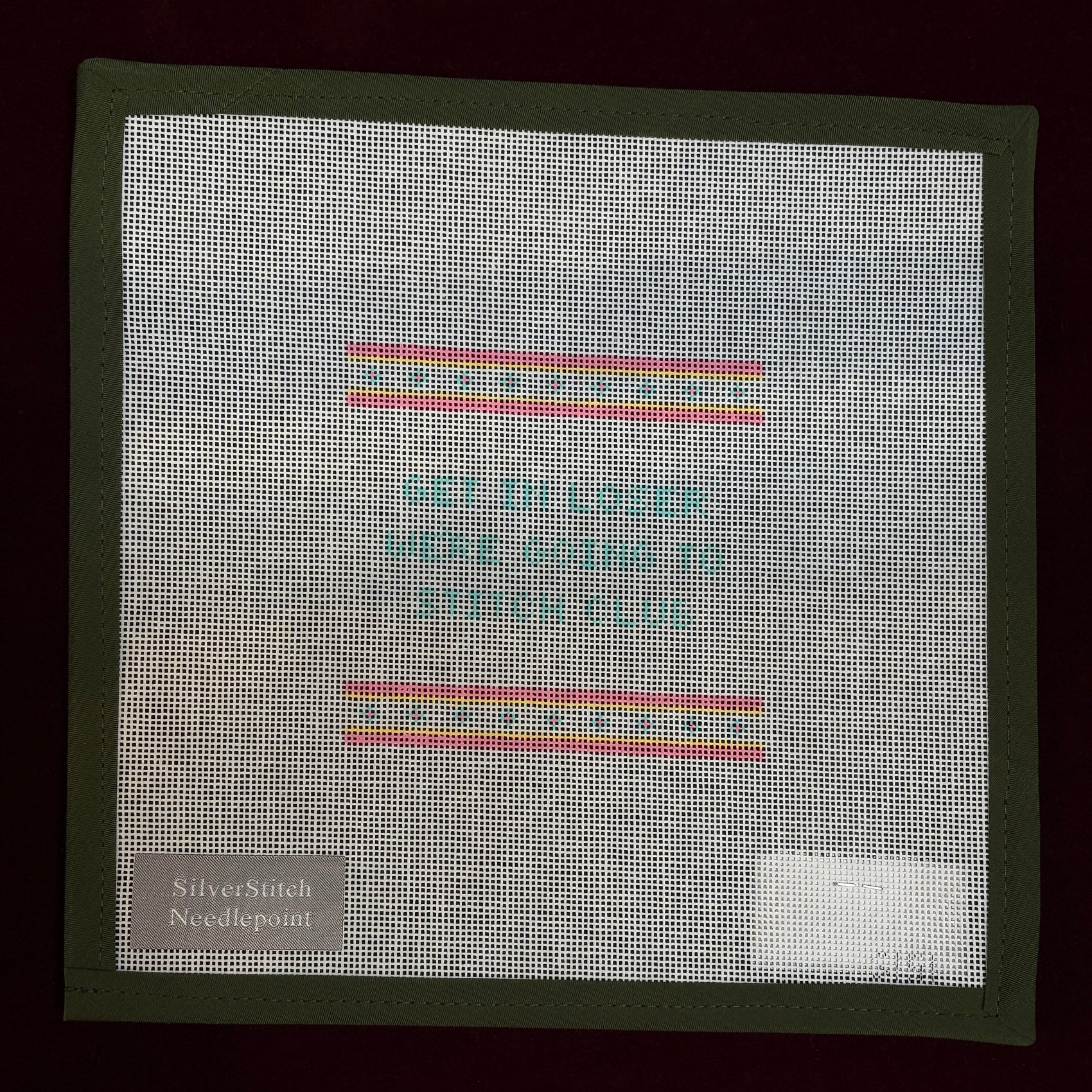 Get In Loser, We're Going to Stitch Club-Needlepoint Canvas-Corn & Cod Designs-The Pepper Pot Barrington, IL