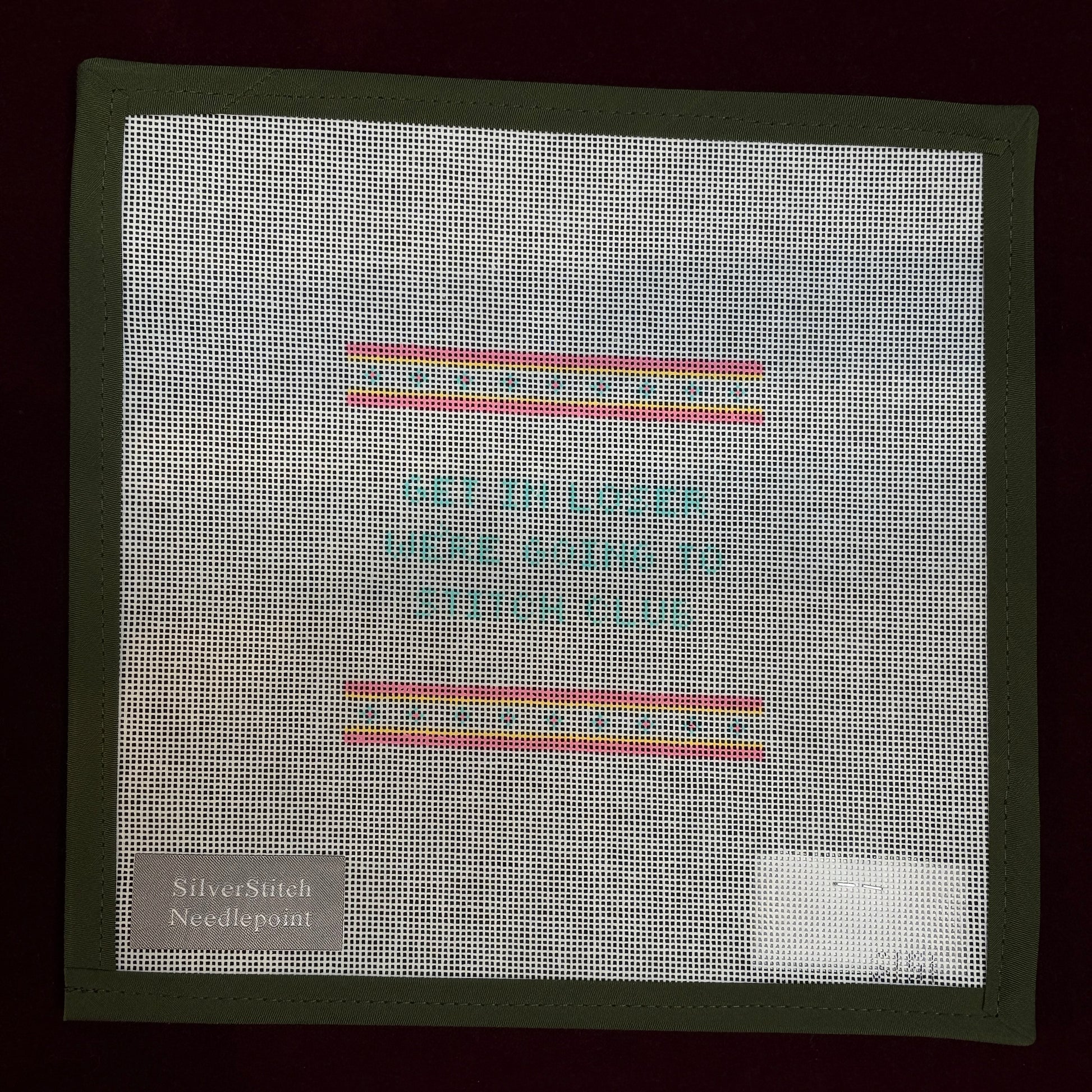Get In Loser, We're Going to Stitch Club-Needlepoint Canvas-Corn & Cod Designs-The Pepper Pot Barrington, IL
