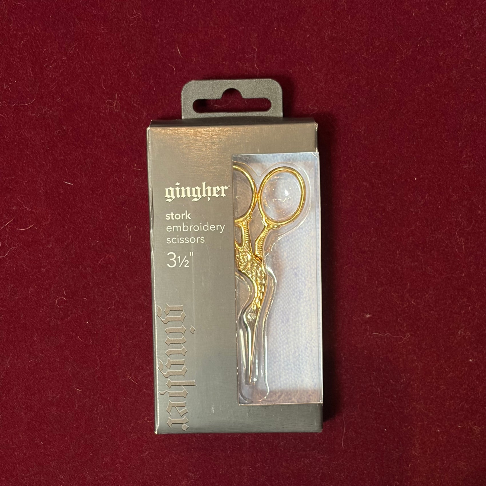 Gingher 3.5" Stork Embroidery Scissors-Scissors-Gingher-The Pepper Pot