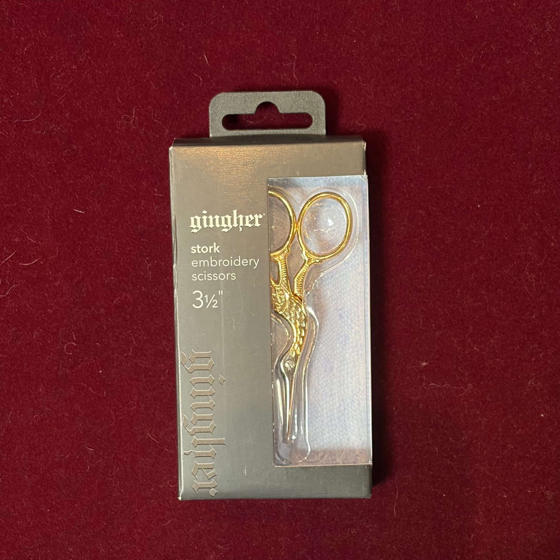 Gingher 3.5" Stork Embroidery Scissors-Scissors-Gingher-The Pepper Pot
