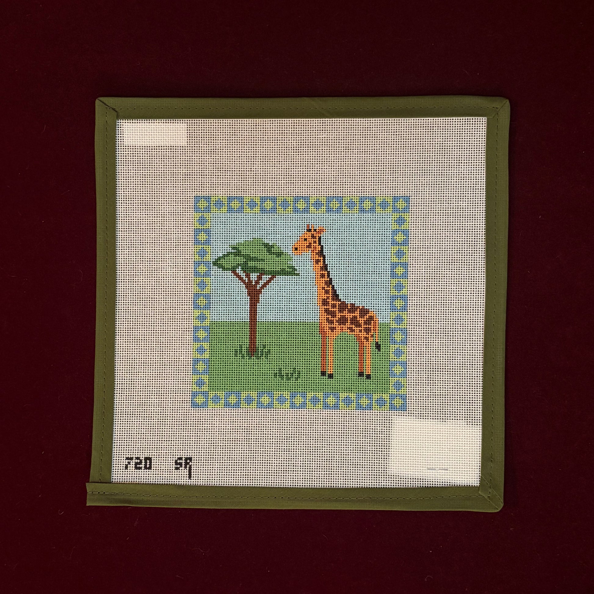 Giraffe-Canvas-Susan Roberts-The Pepper Pot