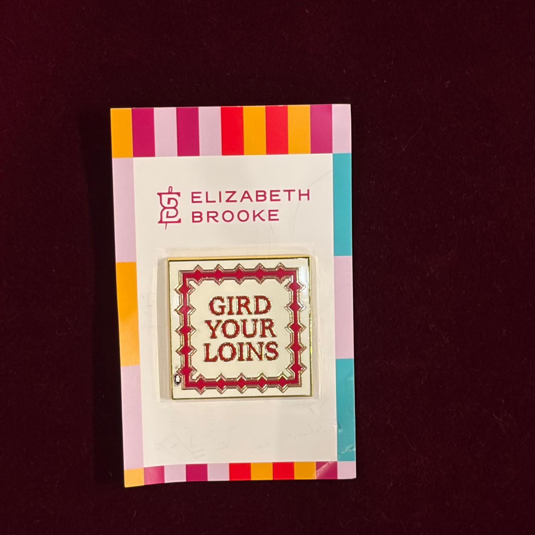 Gird Your Loins Needle Minder-Needle Minder-Elizabeth Brooke-The Pepper Pot