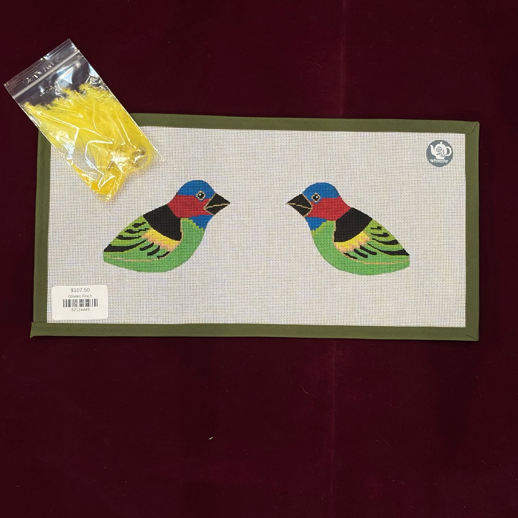 Glisten Finch-Canvas-Labors of Love-The Pepper Pot