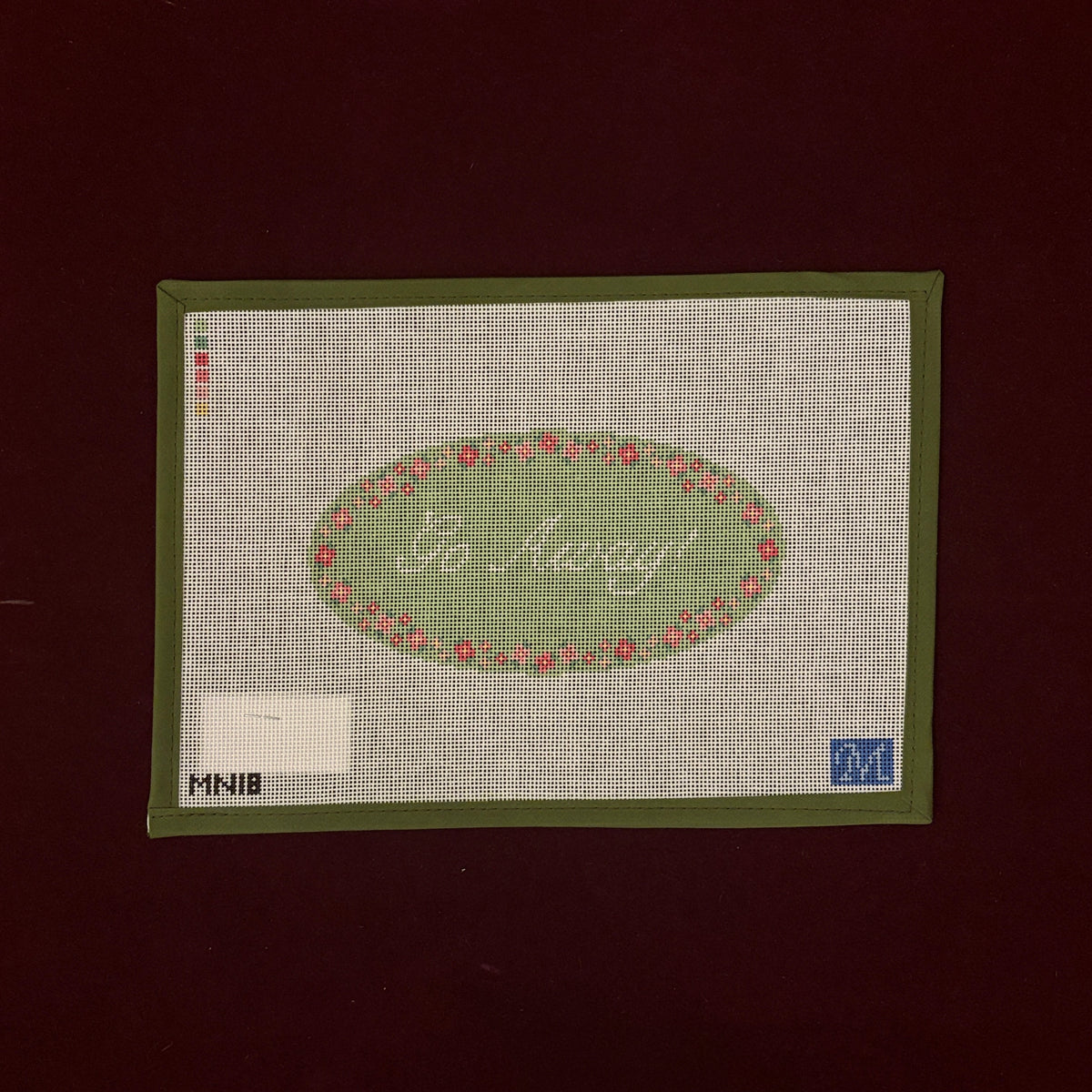 Go Away!-Needlepoint Canvas-Maura Nolan Designs-The Pepper Pot Barrington, IL