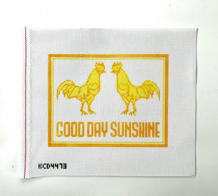Good Day Sunshine August Trunk Show-Needlepoint Canvas-KCN Designers-The Pepper Pot Barrington, IL