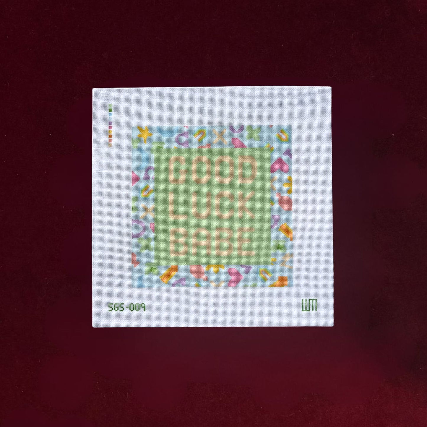 Good Luck Babe May Trunk Show-Canvas-Spring Gate Stitchery-The Pepper Pot