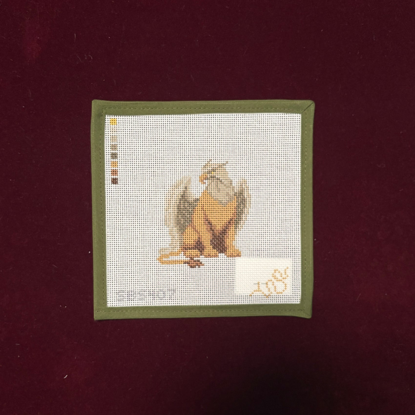Griffin Mythical Creatures-Canvas-Spellbound Stitchery-The Pepper Pot