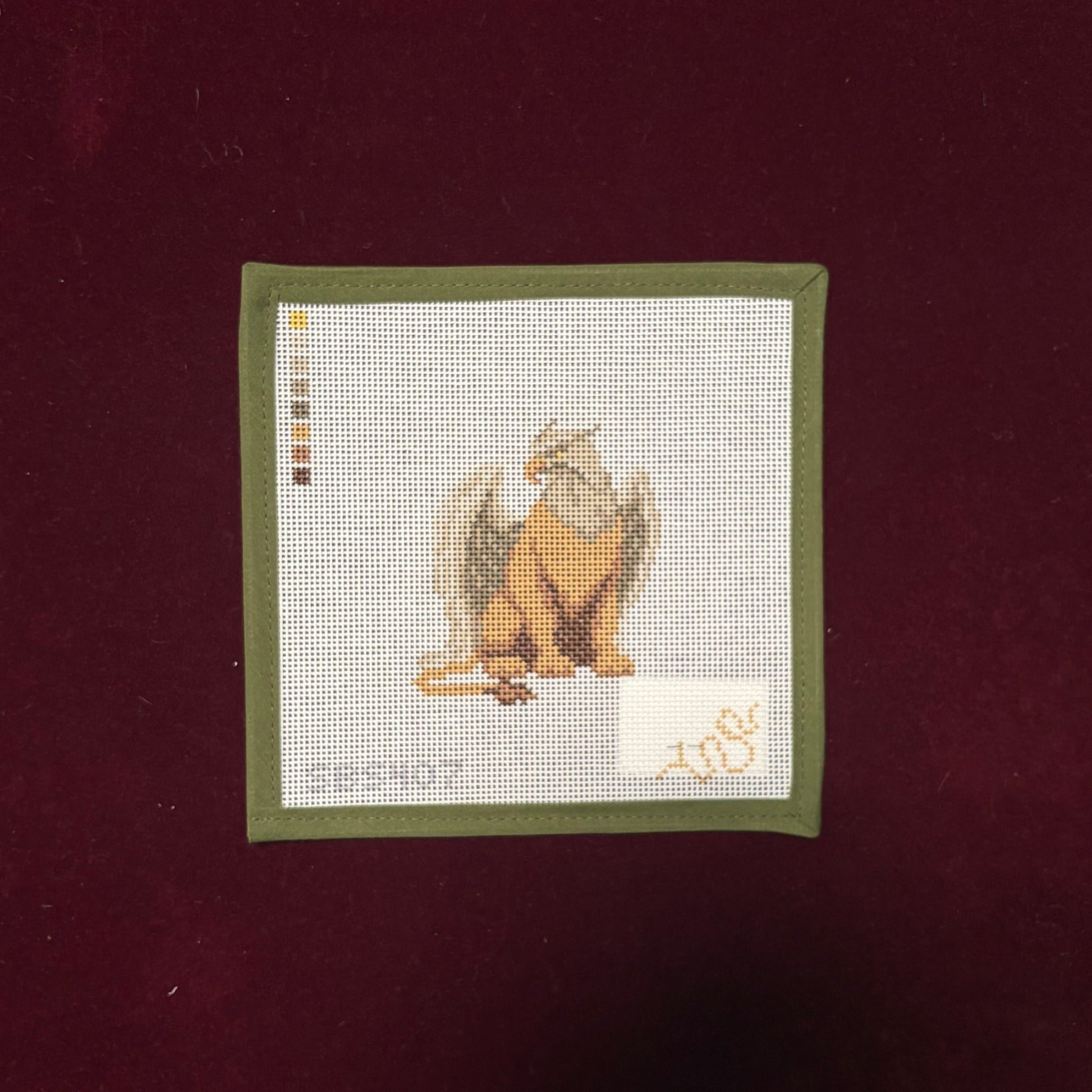 Griffin Mythical Creatures-Canvas-Spellbound Stitchery-The Pepper Pot