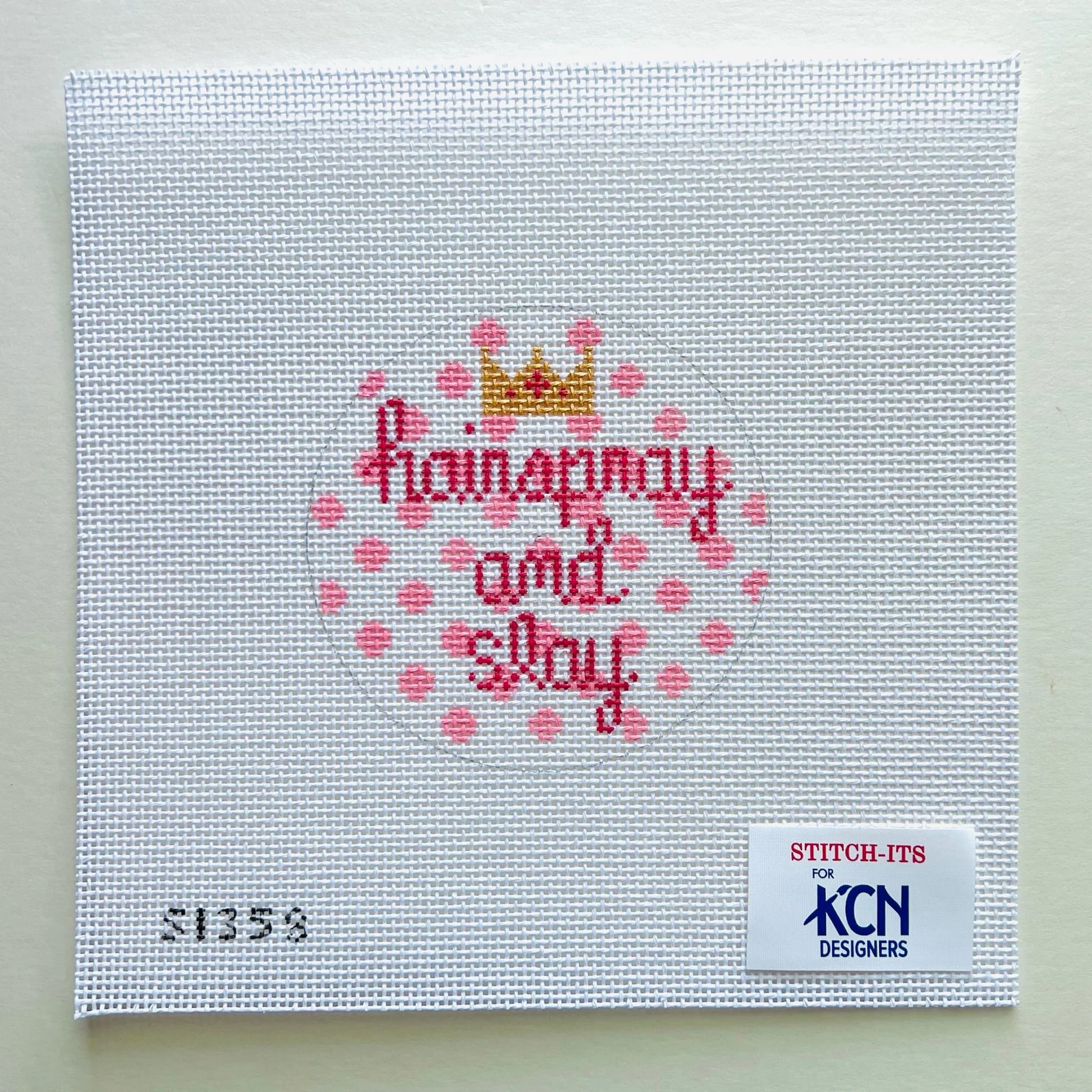 Hairspray and Slay August Trunk Show-Needlepoint Canvas-KCN Designers-The Pepper Pot Barrington, IL