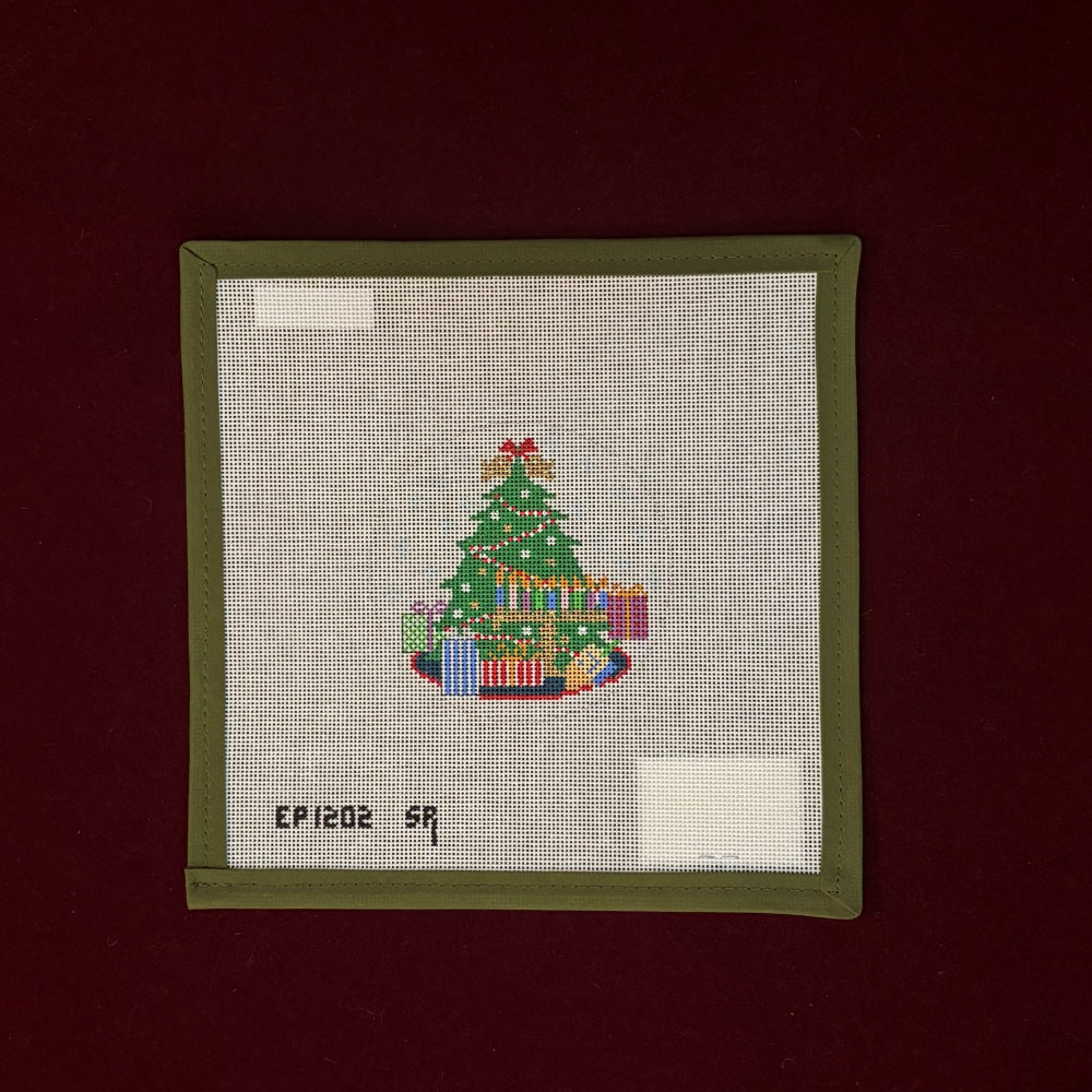 Hanukkah Tree-Needlepoint Canvas-Susan Roberts-The Pepper Pot Barrington, IL
