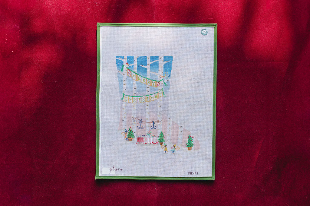 Have Yourself a Fairy Little Christmas-Canvas-Plum Stitchery-The Pepper Pot