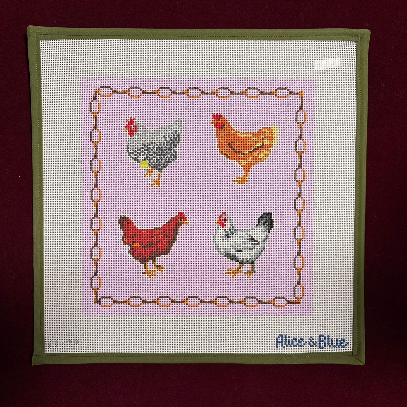 Hen Party-Canvas-Alice & Blue-The Pepper Pot