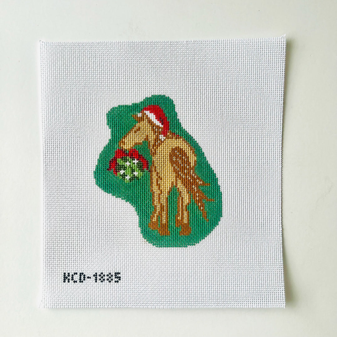 Holiday Horse August Trunk Show-Needlepoint Canvas-KCN Designers-The Pepper Pot Barrington, IL