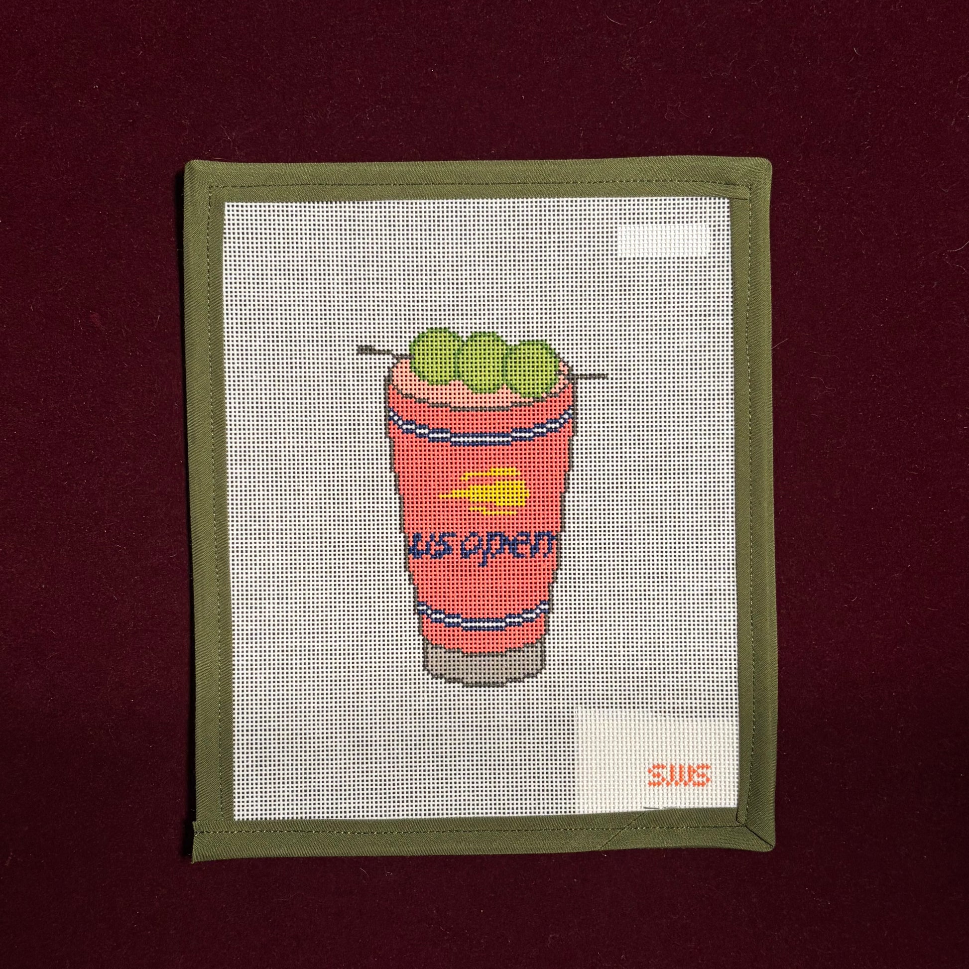 Honey Deuce-Canvas-Stitching with Stacey-The Pepper Pot