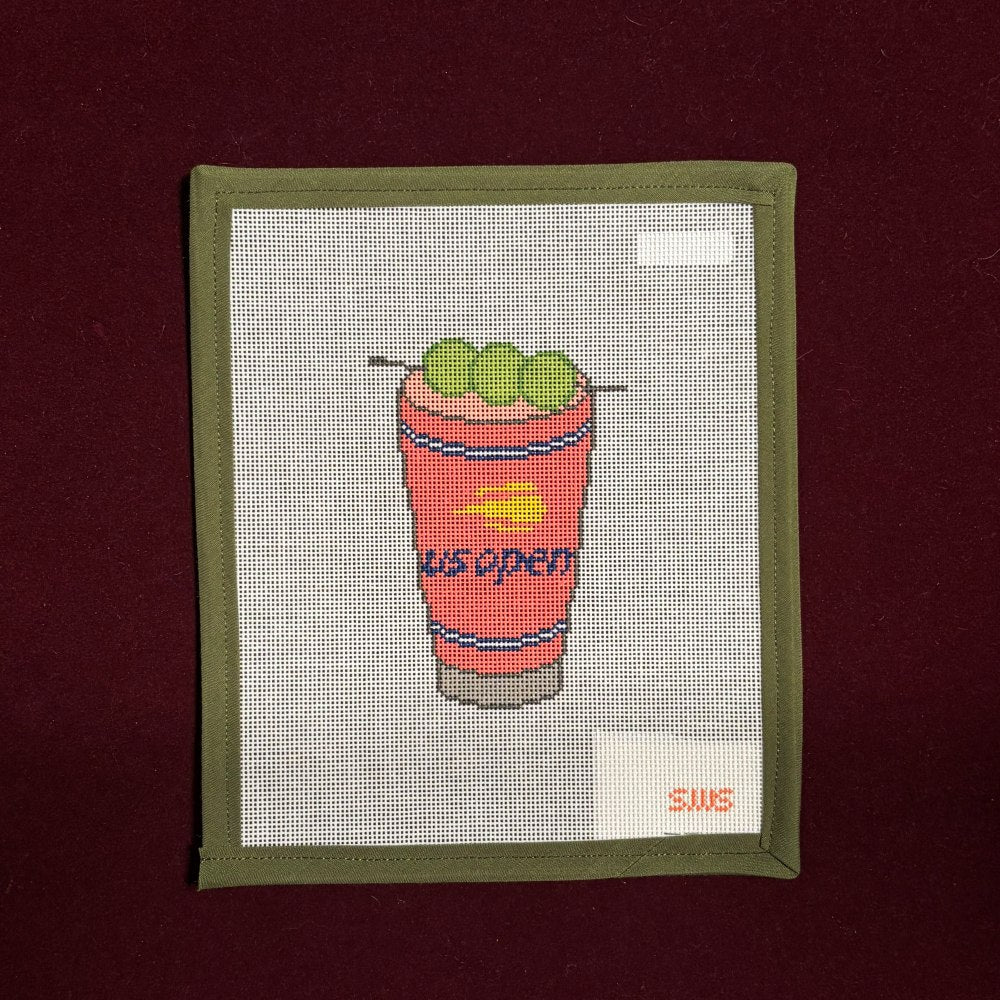 Honey Deuce-Needlepoint Canvas-Stitching with Stacey-The Pepper Pot Barrington, IL