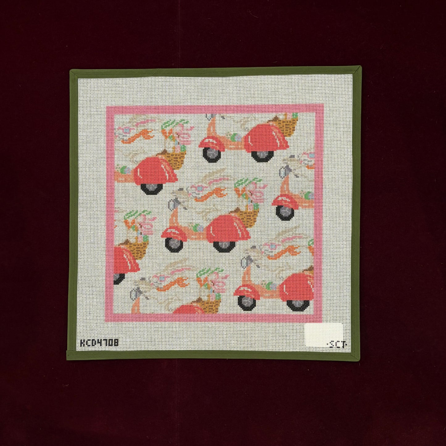 Hop to It Easter Bunny Pattern-Canvas-KCN Designers-The Pepper Pot